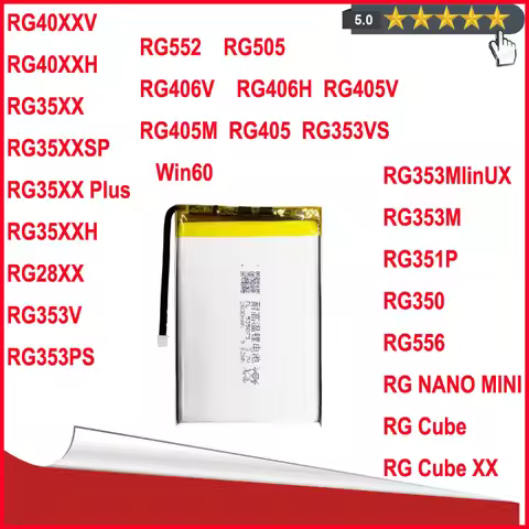 RG40XXV RG556 RG552 RG505 RG406V for Anbernic Battery Win600 RG405M RG405 RG353VS RG35XX