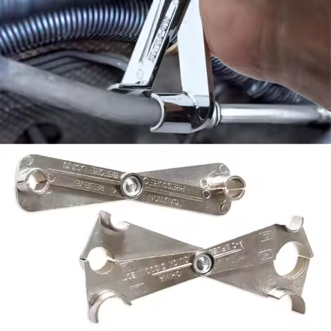 Fuels Line Disconnect Tool 3/8'' 5/16'' & 3/4" 5/8" 3/8" Scissor Type Quick Disconnect Tool Car Repa