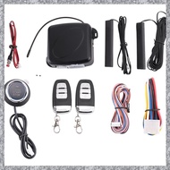(TFAW) Car SUV PKE Keyless Entry Engine Start Alarm System Push Button Start System Remote Stop