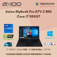Axioo MyBook Pro K7V.2 8N5 Core i7 1195G7 8GB 512GB W10