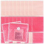 5Pcs Heart Shape Bubble Bags - Guka Gift Storage Bag - Pink Envelope Foam Bag - PE Self Seal Packagi