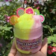 Pink Lemonade Fruit Cloud Slime 200ml - Chất Nhờn Slime Mây Cao Cấp Giúp Thư Giãn