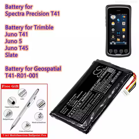 Survey,Test Battery 3.7V/4000mAh S11DG103A for Spectra Precision/Geospatial/Trimble Juno T41/5/T45,S