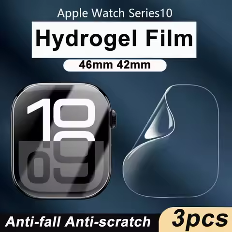 1-3PCS Hydrogel Film For Apple Watch Series 10 42mm 46mm S10 Soft Screen Protector For Apple Watch S