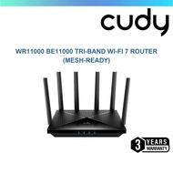 Cudy WR11000 - BE11000 2.5G Tri-Band Mesh WiFi Wi-Fi 7 Router