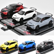 ⭐24h⭐ HOBBY 1:64 Diecast Car Honda Civic FL5 TYPE R Alloy Car Model