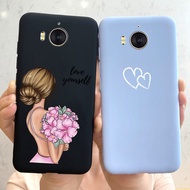 เคสโทรศัพท์มือถือสำหรับ Huawei Y5 (2017) เคส MYA-U29 MYA-L22 Slim Pretty Girl พิมพ์เคสแบบนิ่มสำหรับ 