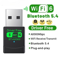 BT+AX900 Wifi 6 Bluetooth free drive encryption