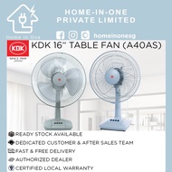 [FREE DELIVERY] KDK TABLE FAN 16" A40AS *READY STOCK + 1 YEAR LOCAL WARRANTY*
