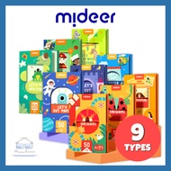Mideer Origami Folding Paper, Let's Cut Paper, Let's Play Sticker For Children Kids Educational Activity Christmas Gift