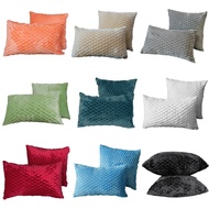 Flannel Sarung Bantal Sofa Kereta Pillow Case Cushion Cover for Peluk Square Throw 45 x 45cm dan 30 