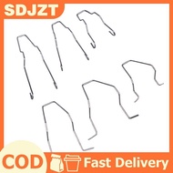 [SDJZT] 6Pcs Metal Headlight Bulb Spring Clips for H1 H3 H4 H7 Car Headlamp Food Packaging