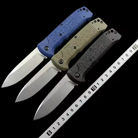 BM 4400 Casbah Folding Knife Black S30V Blade, Grivory Handle Outdoor Camping Hunting Pocket EDC Too