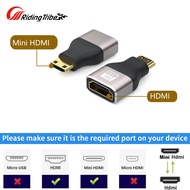 Riding Tribe Mini Adapter Compatible Forhdmi To Compatible Forhdmi 8k 60hz 2.1 Standard Adapter Convertor For Monitor