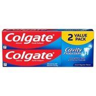 Colgate Active Fluoride Toothpaste, Value Pack, 6 Ounces, 2 Sticks Pack, 6 Ounces