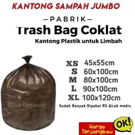 CHOCOLATE MEDICAL TRASH BAG MEDICINE HOSPITAL WASTE CLINIC | Large Plastic TRASH BAG PACKING 40x55cm