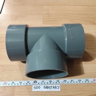 Tee D 4" Inch PVCRUCIKA - T Pipe POLOS