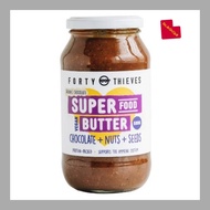 Forty Thieves Peanut Butter β Smooth & Crunchy 500g | 375g | Peanut Spread with Chocolate Nuts & See