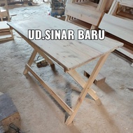 MEJA LIPAT KAYU JATI BELANDA / MEJA LIPAT KAYU JATI / MEJA LIPAT MURAH