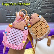 Creative Capybara Pendant Capibala Decompression Magnetic Steel Bead Drawing Board Keychain Gift