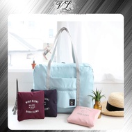 Korean Easy Travel Bag foldable Hand Carry travel Bag