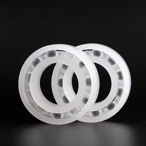 2pcs 683 684 685 686 687 688 689 PP Plastic Bearing Polypropy Corrosion Resistant Non-magnetic Insul