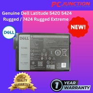 {NEW} Genuine Battery 11.4V 51Wh 7WNW1 0DMF0C Dell Latitude 5420 5424 Rugged / 7424 Rugged Extreme