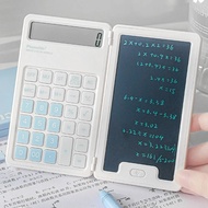Cute Foldable Calculator Portable Lcd Display Mini Finance Calculator Practical Lcd Notepad Student 