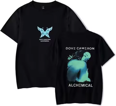 Dove Cameron Chrysalis T-Shirts Merch Women Clothes Trend Casual Short Sleeve Top
