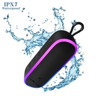 20W Outdoor Bluetooth Speaker Portable waterproof speaker IPX7 waterproof DSP mini speaker 2200mAh