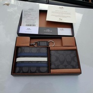 Wallet | Coach Wallet Original Blue Stripes Legit 100%, Men's Wallet