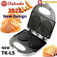 (2022 New Takada 100% Original )Hot Sales New Model Takada Egg Roll Loveletter Toaster/Maker TK-L5 .