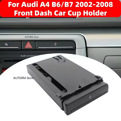 LHD For Audi A4 B6 B7 2002-2008 Car Cup Holder Assembly Replacement Car Dash Cup Holder 8E1862534H