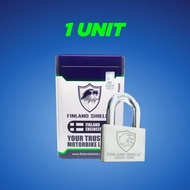[DIRECT HQ] 1 Unit Finland Shield V3, Padlock Padu, Mangga Motor, Mangga Rumah, Kunci Motor, Kunci R