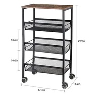 Storage Rack Layer Living Room Bathroom Kitchen Storage Rack Multi-layer Storage Rack Trolley Balcon
