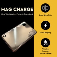 MagCharge Ultra Thin Wireless Powerbank for iPhone, 5000mAh, Magnetic Powerbank, Fast Charge