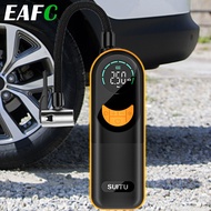 EAFC 4000mAh Wireless Car Air Compressor Pump 150PSI Digital Display Tire Inflator Air Pump Suitable for Car Motorcycle Bike Air Compressors  Inflator