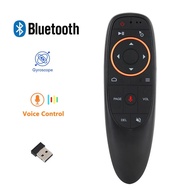 Kawalan Jauh Suara Pintar 2.4g Gyro Bt Wayarles Untuk Pembelajaran Ir Kotak Tv Android Q96 Max T95 T