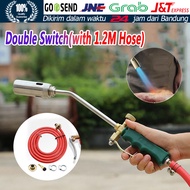 Alat Bakar Heating Torch Gas LPG dengan 1.2M Selang Gas Blander Pemanas Bakar LPG Kepala Untuk Blend