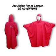 Ds adventure sleeve poncho raincoat waterproof balloon taslan material / thick sleeve poncho raincoa