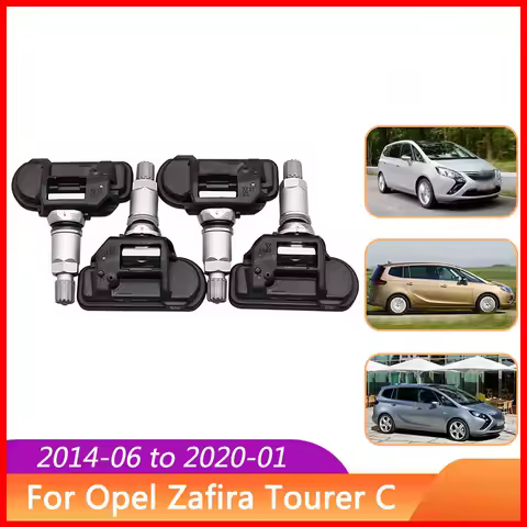 Tire Pressure Monitor Sensor 13581560 433MHZ For Opel Zafira Tourer C Insignia A (G09) Corsa E Astra