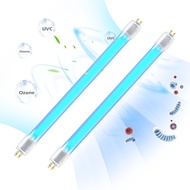 2 Pack 6W UVC Replacement Bulb with Ozone, UVC Light with Powerful 185nm Wavelength for Multi Usage,