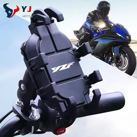 Handlebar Mobile Phone Holder GPS Stand Bracket For Yamaha YZF-R7 YZF-R6 YZF-R3 YZF-R1 YZF R15 R25 R
