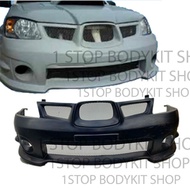 PROTON SAGA BLM FRONT BUMPER (SUBARU V9)(FIBERGLASS) SKIRT LIP BODYKIT