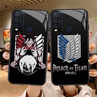 Z-43 Attack on Titan Case Casing for VIVO Y50 Y20s Y20 Y20i Y30 V15 S1 Pro HD Glass