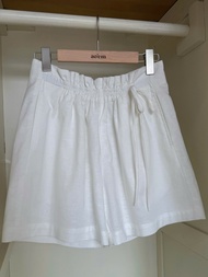 AOEM STUDIOS | YENNY SHORT - Quần short nữ linen cotton cạp chun dáng rộng dạo phố