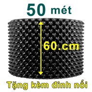 50 METERS V6 nursery pot 60CM HIGH, 6mm thick, cut according to customer's length, free screws-77903