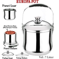 PANCI KUKUS PANCI AJAIB EUROPA POT MAGIC COOKER MULTIFUNGSI LENGKAP