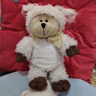 Starbucks teddy bear original sheep costume