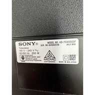 sony kd75X8500F motherboard 75x8500f